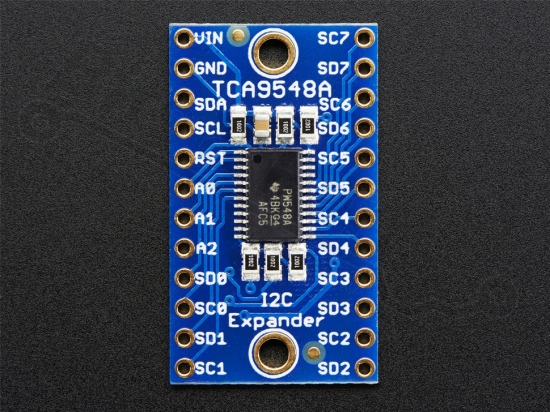 IC TCA9548A I2C Multiplexer - Adafruit 2717 breakout board